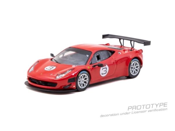(預訂 Pre Order) Tarmac Works T64R-073-RE2 1/64 Ferrari 458 Italia GT3 Red